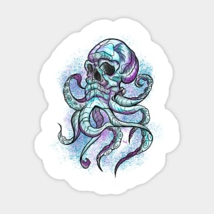 Kraken monster of sea Sticker